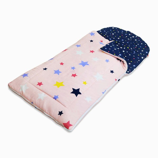 Multi Stars Sleeping Bag Sleeping Bag - Happy Linen Company