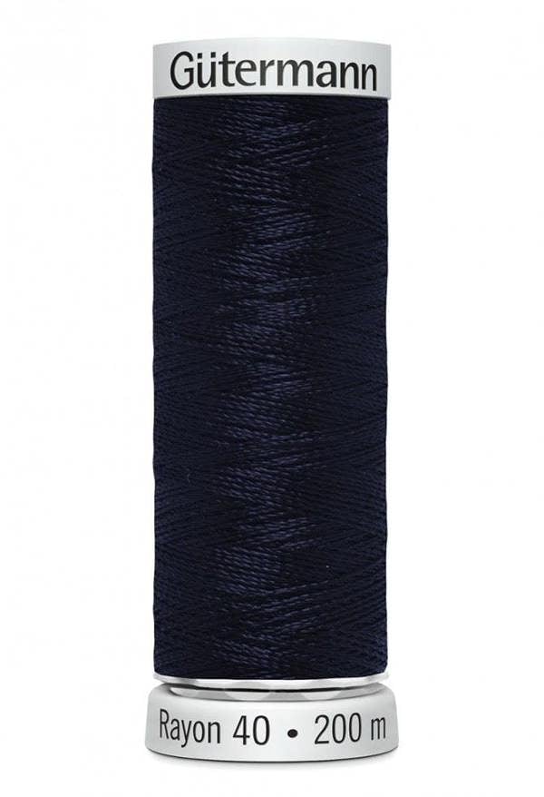 Gutermann No 40 Sulky Rayon Embroidery Thread 200m Rayon Thread Suitable For Embroidery