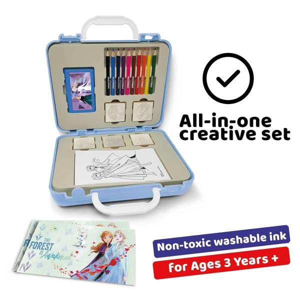 Multiprint Frozen 2 Travel Set by Multiprint – Kids Activity & Craft Set