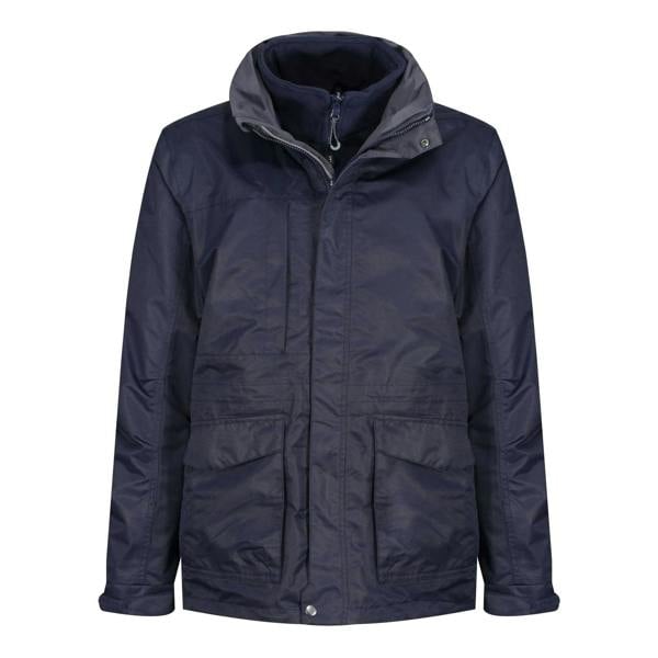 Regatta Mens Benson III 3-in-1 Breathable Jacket - Navy/Navy - 