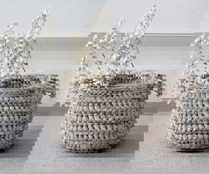 Small basket BEIGE - Zuri House