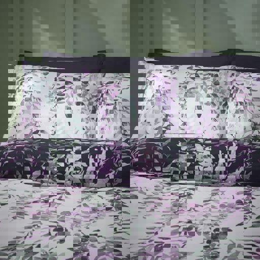 Catherine Lansfield Wisteria White Duvet Cover Set