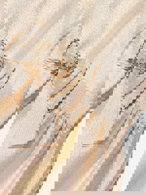 Angels Face Girls Sydney Sparkle Dress in Gold