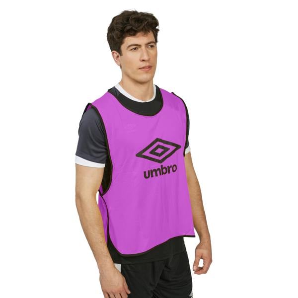 Umbro Unisex Adult Training Bib - Purple/Black - 