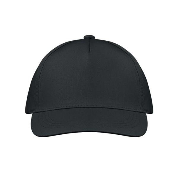 MidOcean Buzz 5 Panel Baseball Cap - Black - 