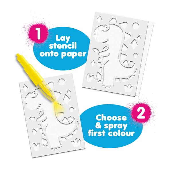 BLOPENS Animal Mini Kit – Pocket-Sized Airbrush Set for Kids