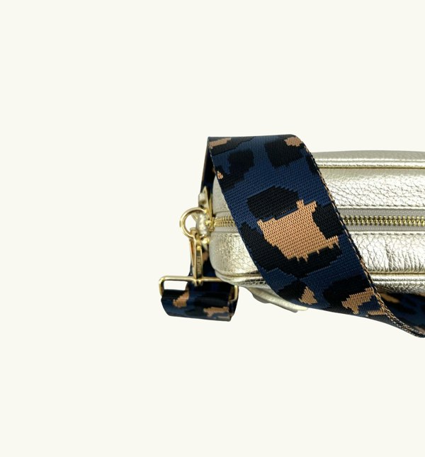 Apatchy Navy Leopard Strap