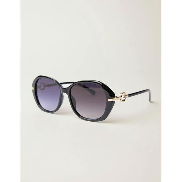 Blue Vanilla Ombre Lens Large Frame Glasses