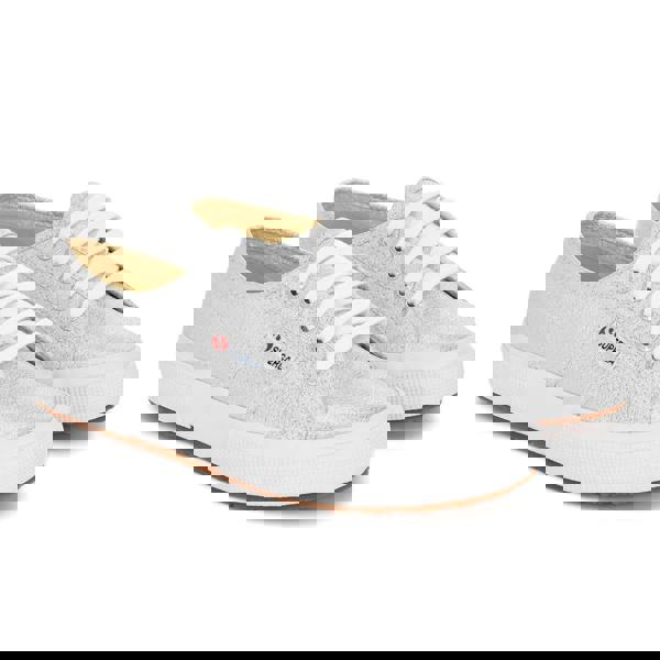 Superga Unisex Adult 2750 Lamew Metallic Trainers - Grey Silver