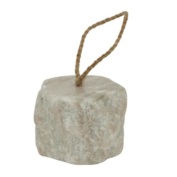 Hill Interiors Stone Doorstop - White - 