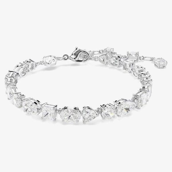 Swarovski Mesmera Rhodium Plated Mixed White Zirconia Bracelet 5731959