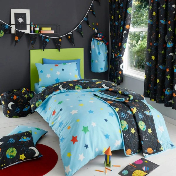 Alien Adventure Bedding Kids Bedding - Happy Linen Company