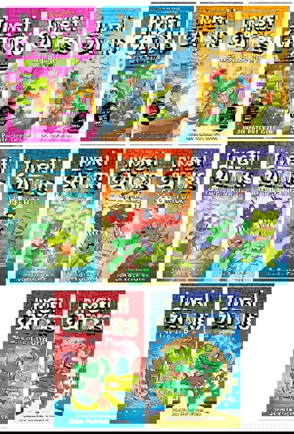 Investigators Series John Patrick Green Collection 8 Books Set (All Tide Up, Heist and Seek, Class Action)