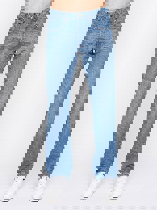 Crosshatch Bandol Straight Leg Jeans Light Wash