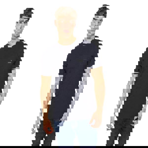 Crosshatch Mens Carritore T-Shirt - Navy - 