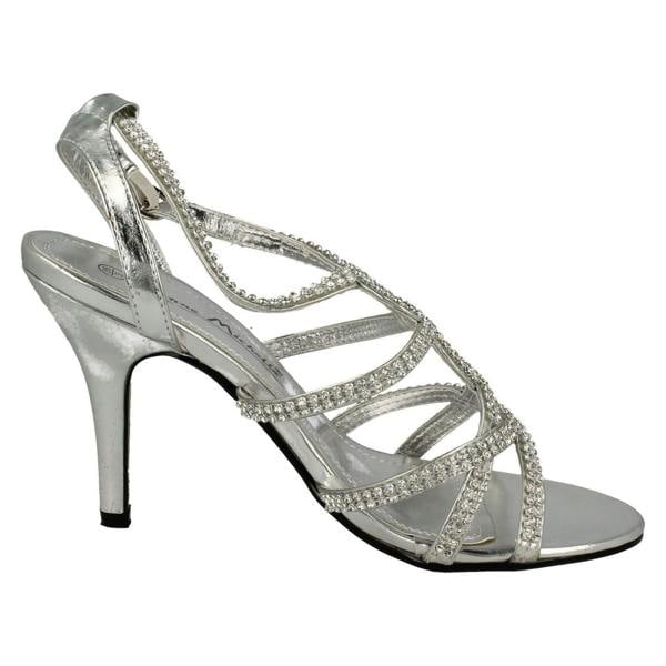 Anne Michelle Ladies Anne Michelle Diamante Sandals