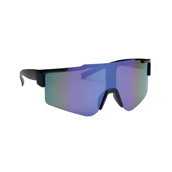 MidOcean Shine Mirrored Sport Sunglasses - Blue - 