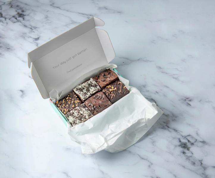 Vegan Mixed Brownie Selection Box
