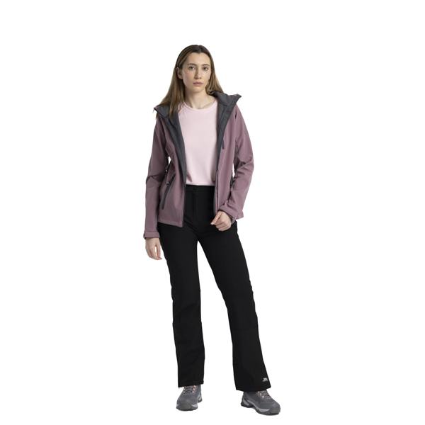 Trespass Womens/Ladies Bela II Waterproof Soft Shell Jacket - Rose Tone - 