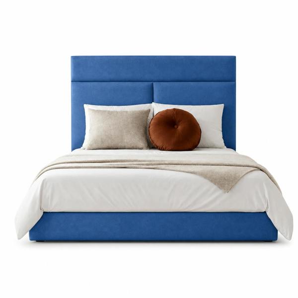 Great British Beds Carolyn Divan Bed - Blue Plush