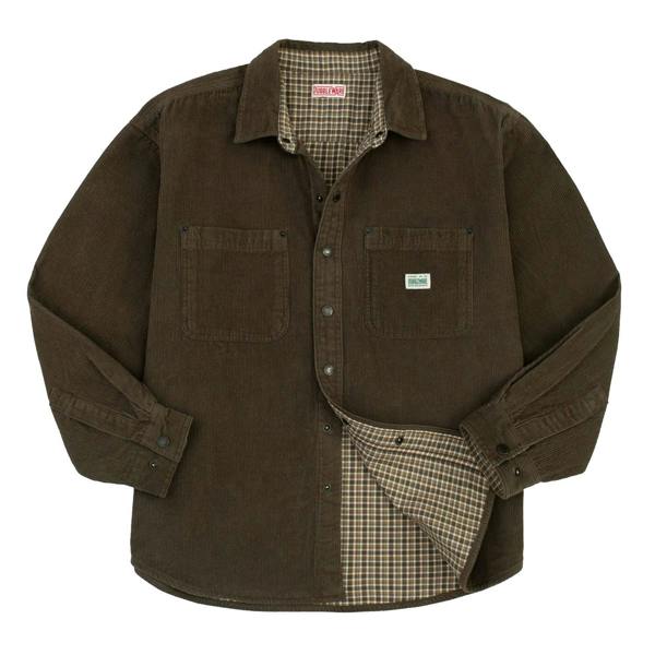 Dubbleware Lined Snap Corduroy Overshirt