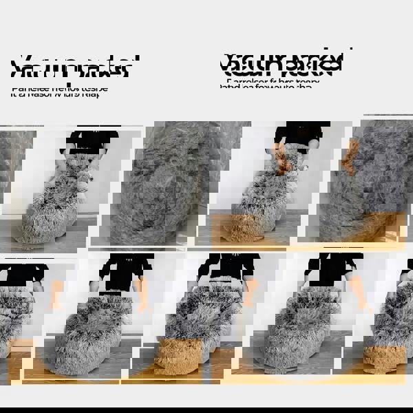 Skylos Dog Bed Cat Beds Washable Large Puppy Soft Warm Plush Calming Cushion