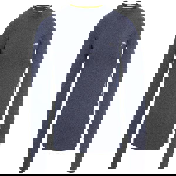 Trespass Mens Timo Long Sleeve Active Top - Navy Marl - 