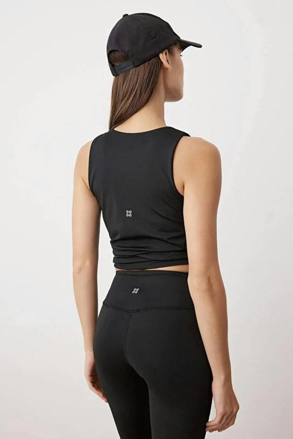 WOVCOR 2-Layer Reflective Printed Supportive Knit Sports Bra