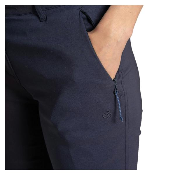Craghoppers Womens/Ladies Kiwi Pro III Trousers - Dark Navy - 