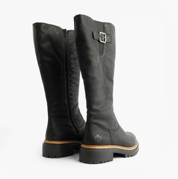 Rieker 72694-00 Womens Boots Black