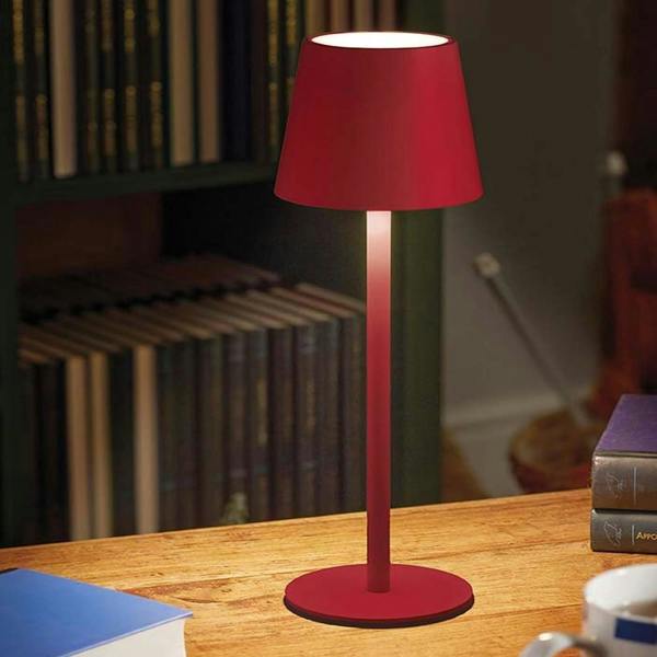 Turin Cordless Table Lamp Outdoor Indoor Room Lantern LED Reading Desk Light