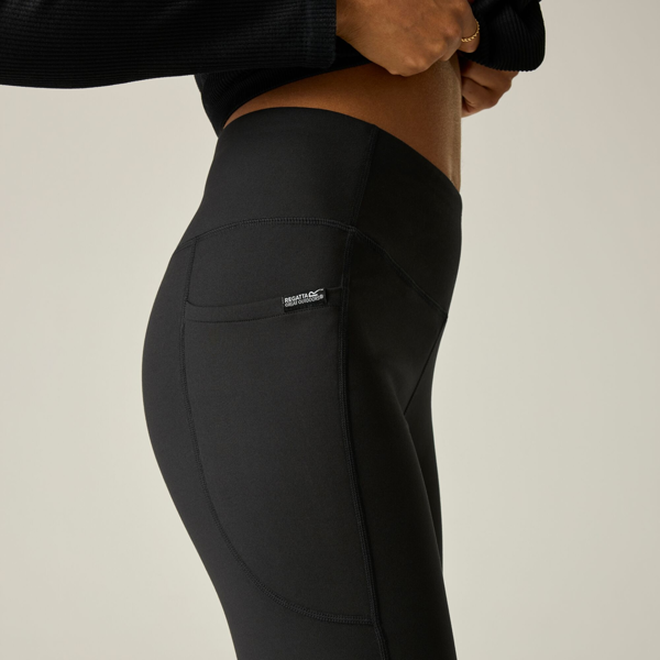 Regatta Womens Outdoor Comfort Leggings - Black