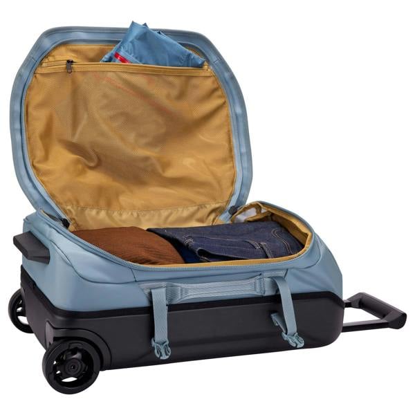 Thule Chasm Carry On Wheeled Duffel 40L Grey Travel Luggage Bag Cabin Suitcase