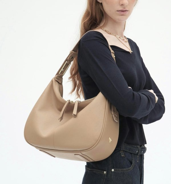 Apatchy London The Charlie Camel Leather Bag