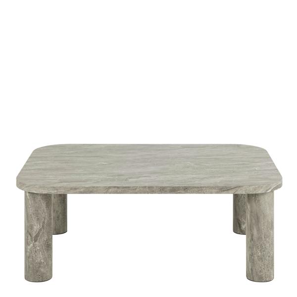 Wyld Haus Frankfurt Rectangular Grey Marble Look Coffee Table