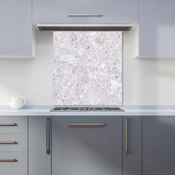 Warren Reed - Designer Light Grey Quartz Effect Kitchen Splashback