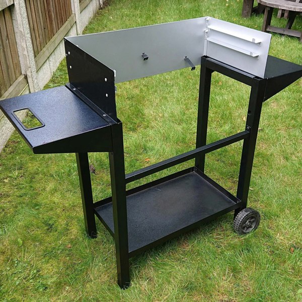 BarBeQuick Trolley Grill & Bake Barbecue with Oven - Large Cooking Area & Removable Grill