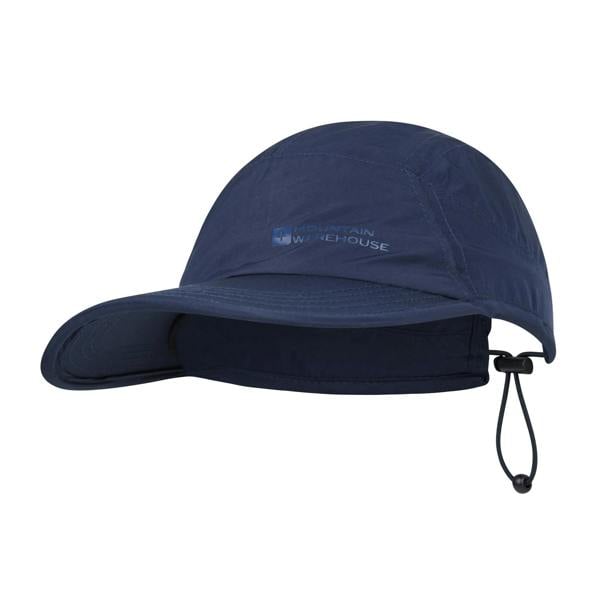 Mountain Warehouse Mens Extreme Waterproof Adjustable Cap - Navy - 