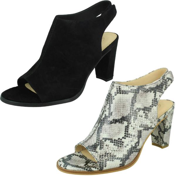 Clarks Ladies Clarks Peep Toe Heels Kaylin85 Sling