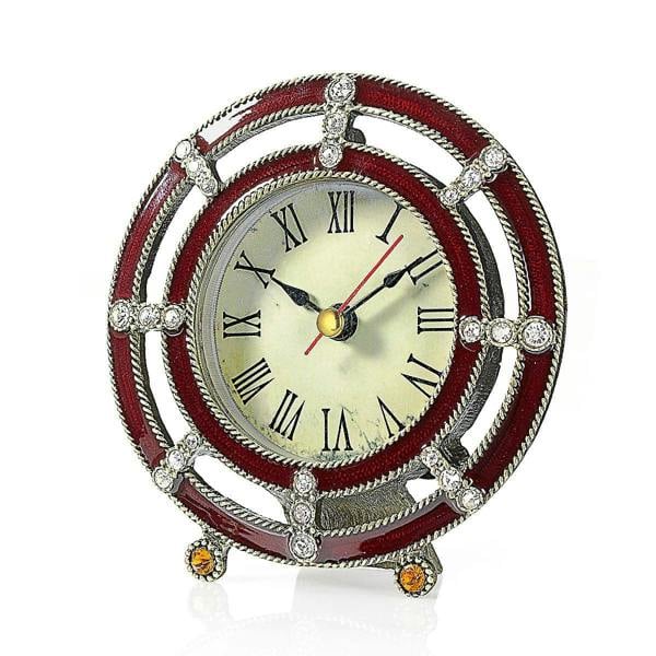 Museum Selection Enamelled Art Deco Clock