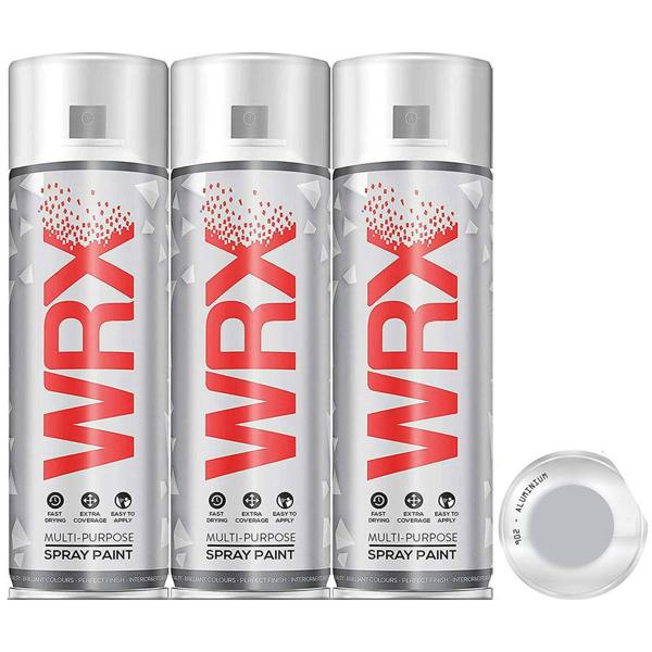 WRX 3X WRX Aluminium Spray Paint 400ml
