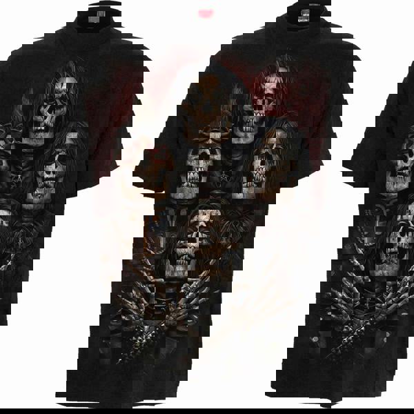 FACES OF GOTH - T-Shirt Black