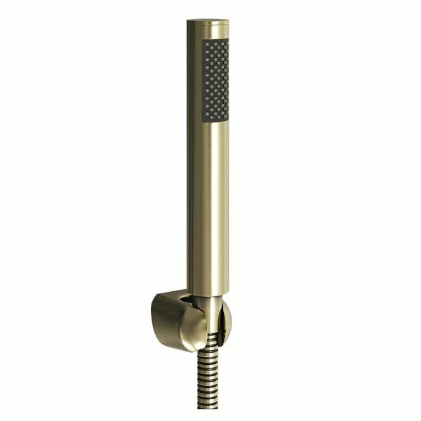 Flode Eslov | Bath Shower Mixer Tap | Includes Handset and Holder | Brushed Brass