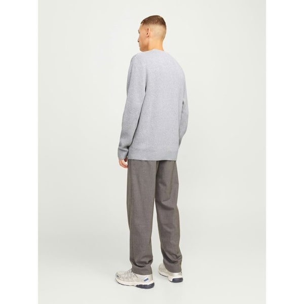 Jack & Jones Milano Stitch Cotton Men's Sweatshirt - Grey