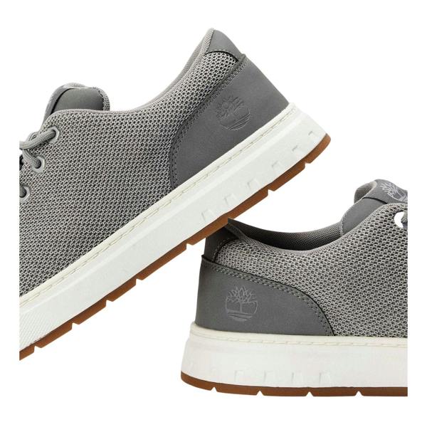 Timberland Mens Maple Grove Knitted Flat Trainers - Light Grey - 
