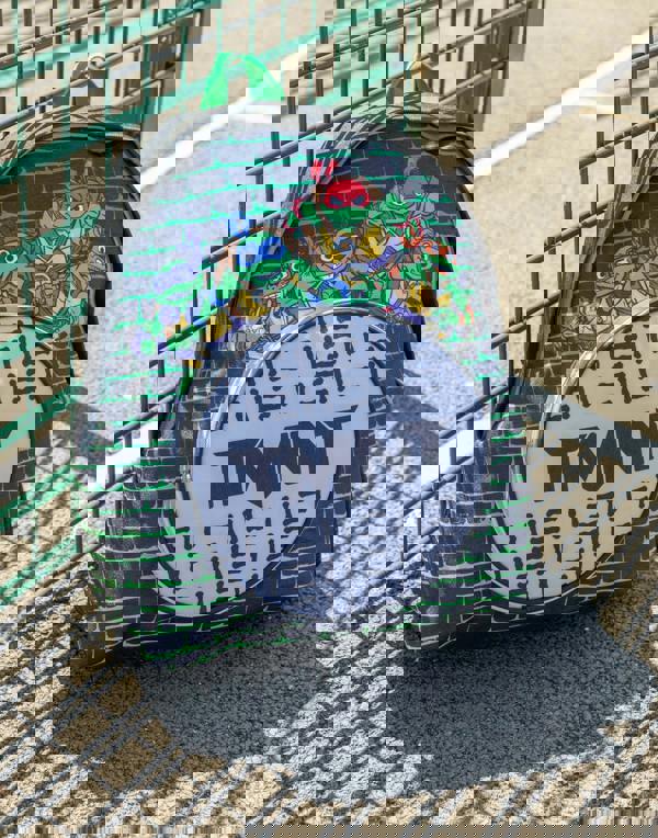 Teenage Mutant Ninja Turtles Unisex Kids Black Sewers Pocket Backpack (One Size)