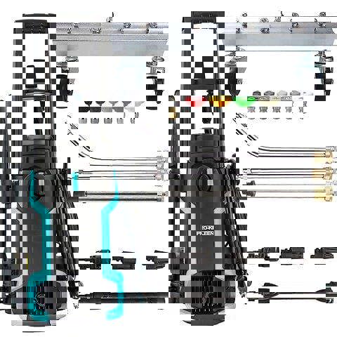ProKleen Pro-Kleen Pressure Washer For Patio and Car 1600W with Chassis Undercarriage Cleaner and Lance with 5 Spray Adapters