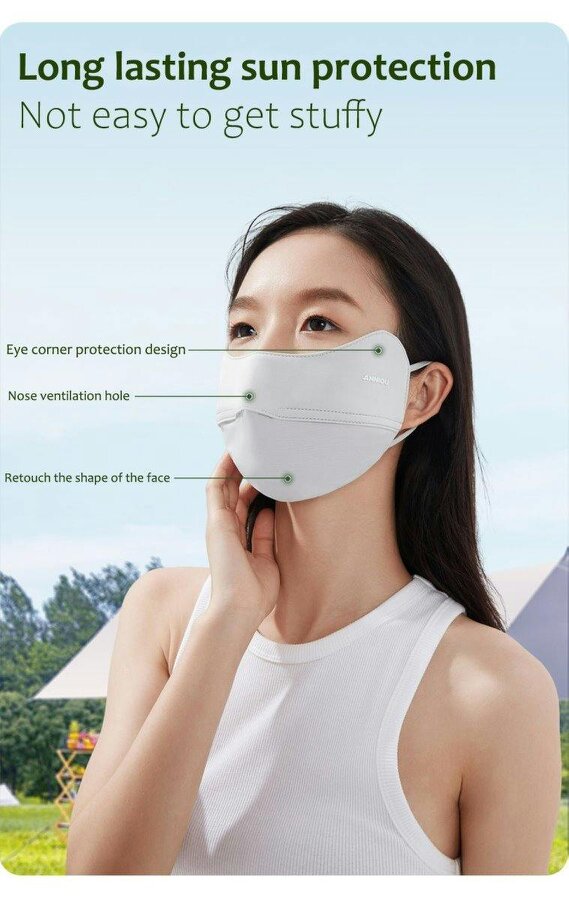 Anniou Corner Sun Protective Mask