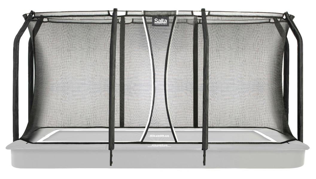 10ft x 7ft Salta Royal Baseground Rectangular Trampoline with Enclosure