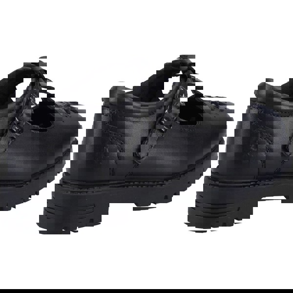 Hush Puppies Fiona JNR Leather Girls's Black Shoes